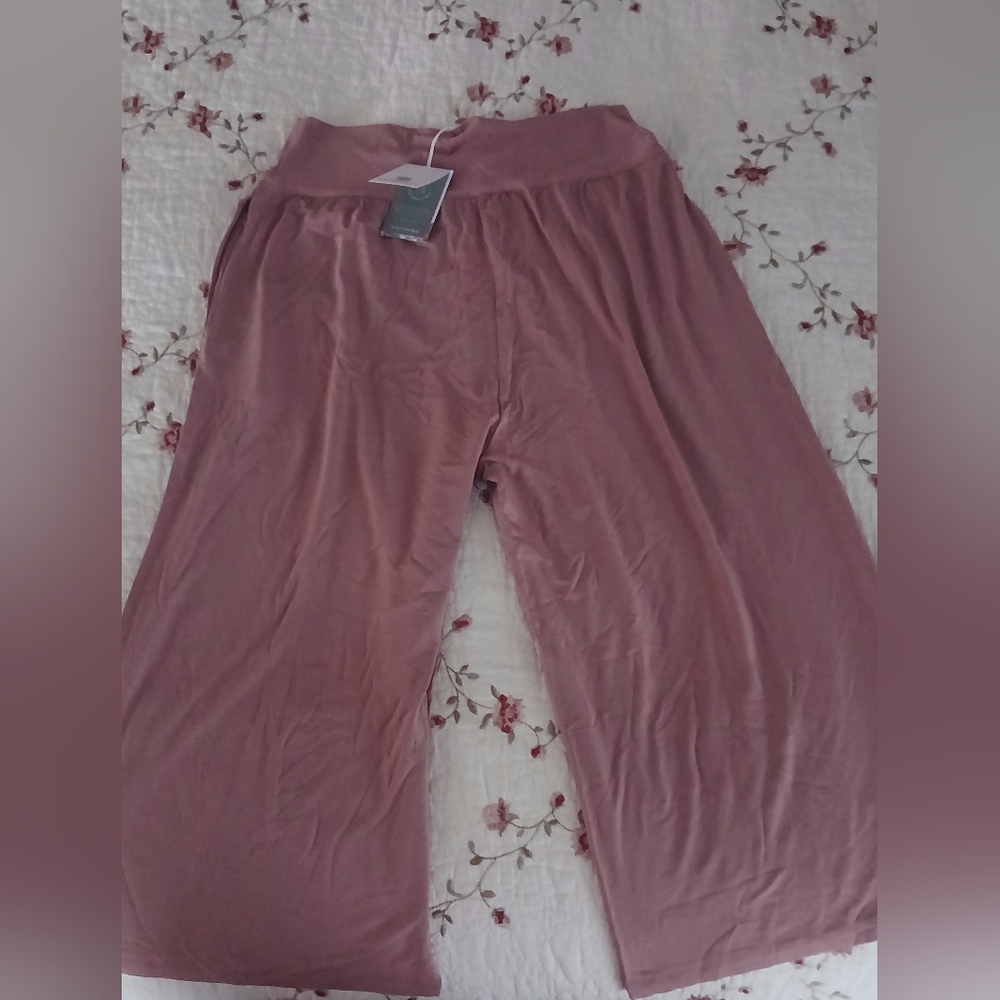Dharma Bums Yoga Wide-Leg Pants. Size Is A US 12 (With Lots Of Stretch). NWT